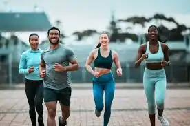 Achieving the Perfect Tone: How Often Should You Exercise for Results? 3 image of man and 3 women doing cardio exercise West Mersea to help tone and remove fat from the body.